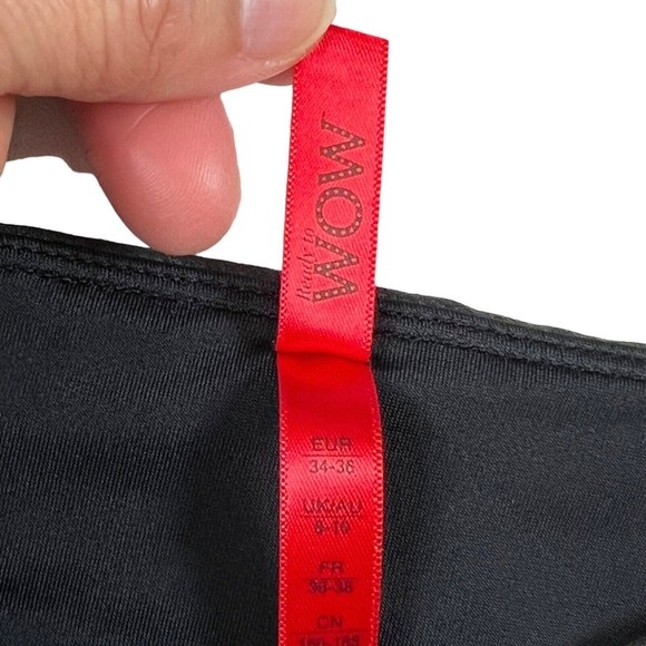 Spanx Ready To Wow Black Faux Leather Leggings Womens Size Small 2437 High Waist - Picture 5 of 10